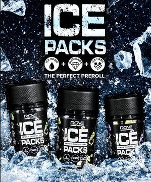 Rove Premier Prerolls Ice Pack Diamonds Hash