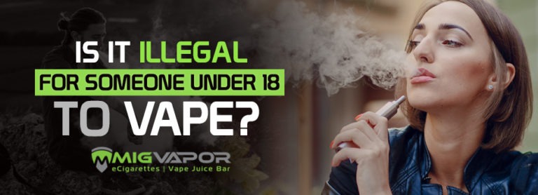how old do you have to be to vape