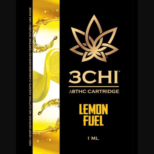 3Chi THC Vape Cartridge Lemon Fuel