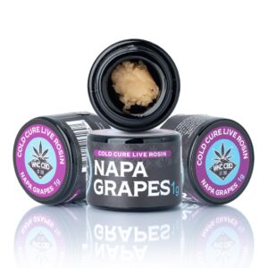 Napa Grapes THCa Cold Cure Live Rosin