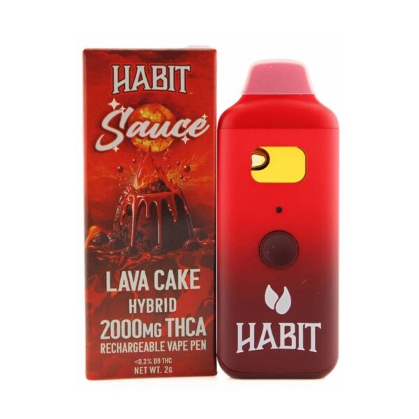 Habit Sauce Lava Cake Resin Disposable