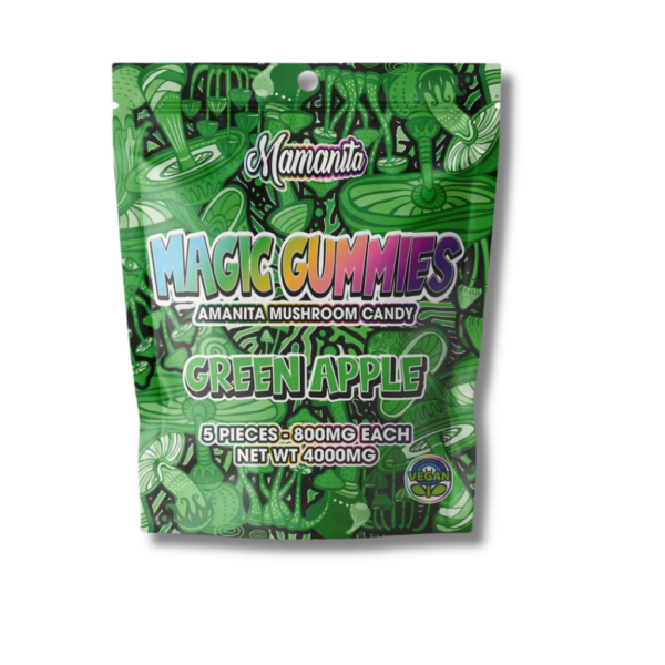 Mamanita Magic Amanita Mushroom Gummies 4000MG 5CT.