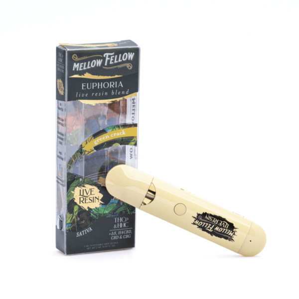 Mellow Fellow Disposable Vape Green Crack
