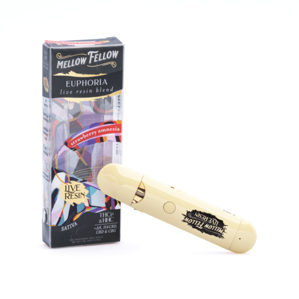 Mellow Fellow Disposable Vape Strawberry Amnesia