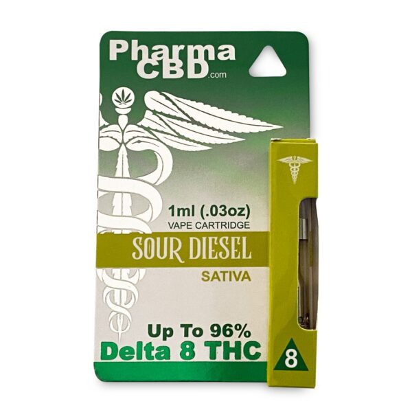 PharmaCBD Vape Cartridge Sour Diesel