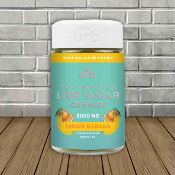 Urb Live Sugar Gummies 5000mg